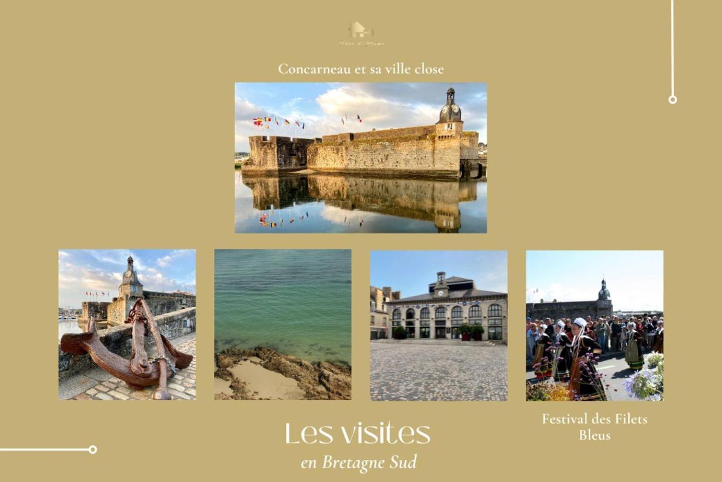 La Maison Bleue,Authenticite, Nature, Simplicite, 2-5 Personnes, Moelan Sur Mer المظهر الخارجي الصورة