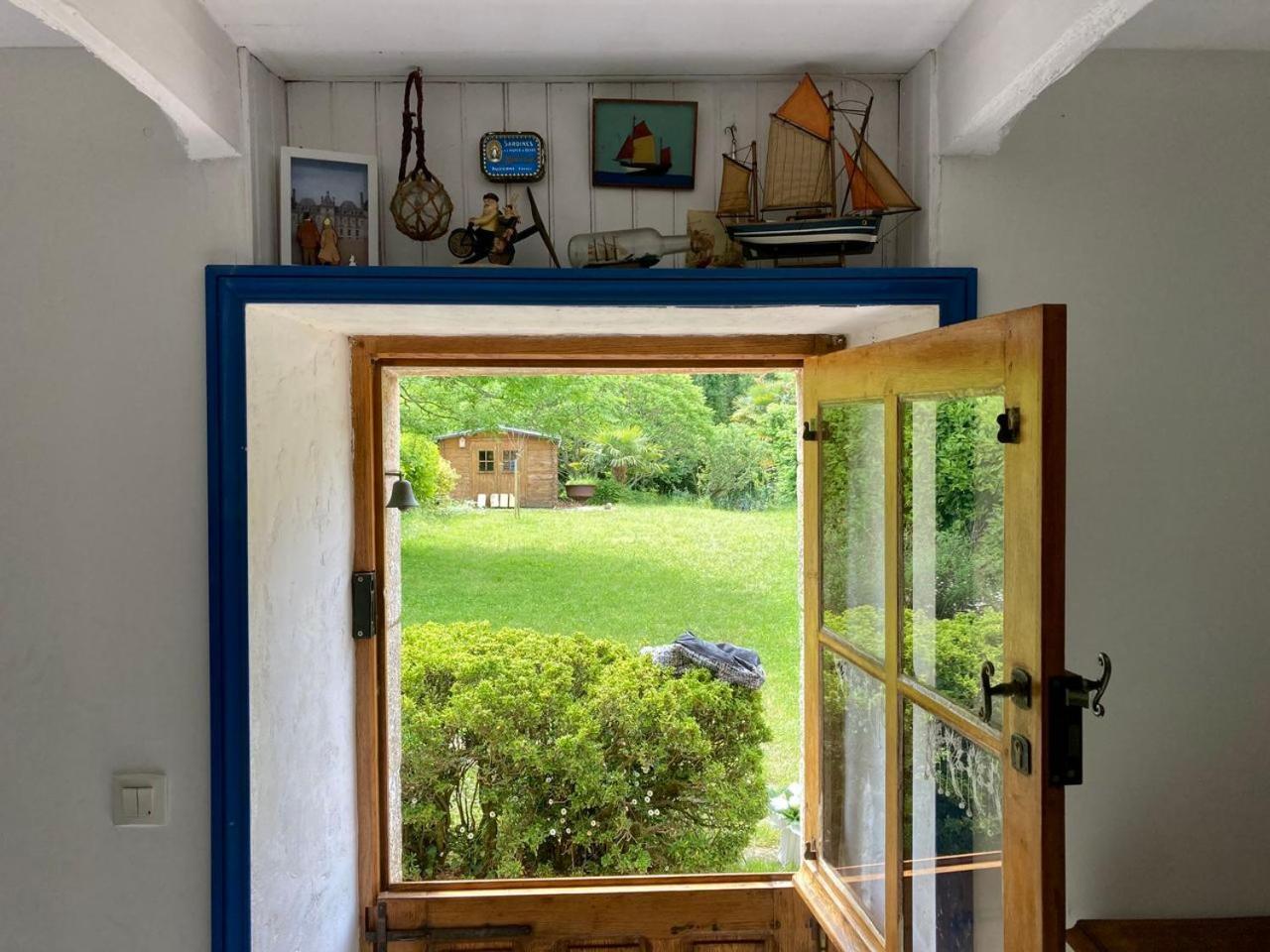 La Maison Bleue,Authenticite, Nature, Simplicite, 2-5 Personnes, Moelan Sur Mer المظهر الخارجي الصورة