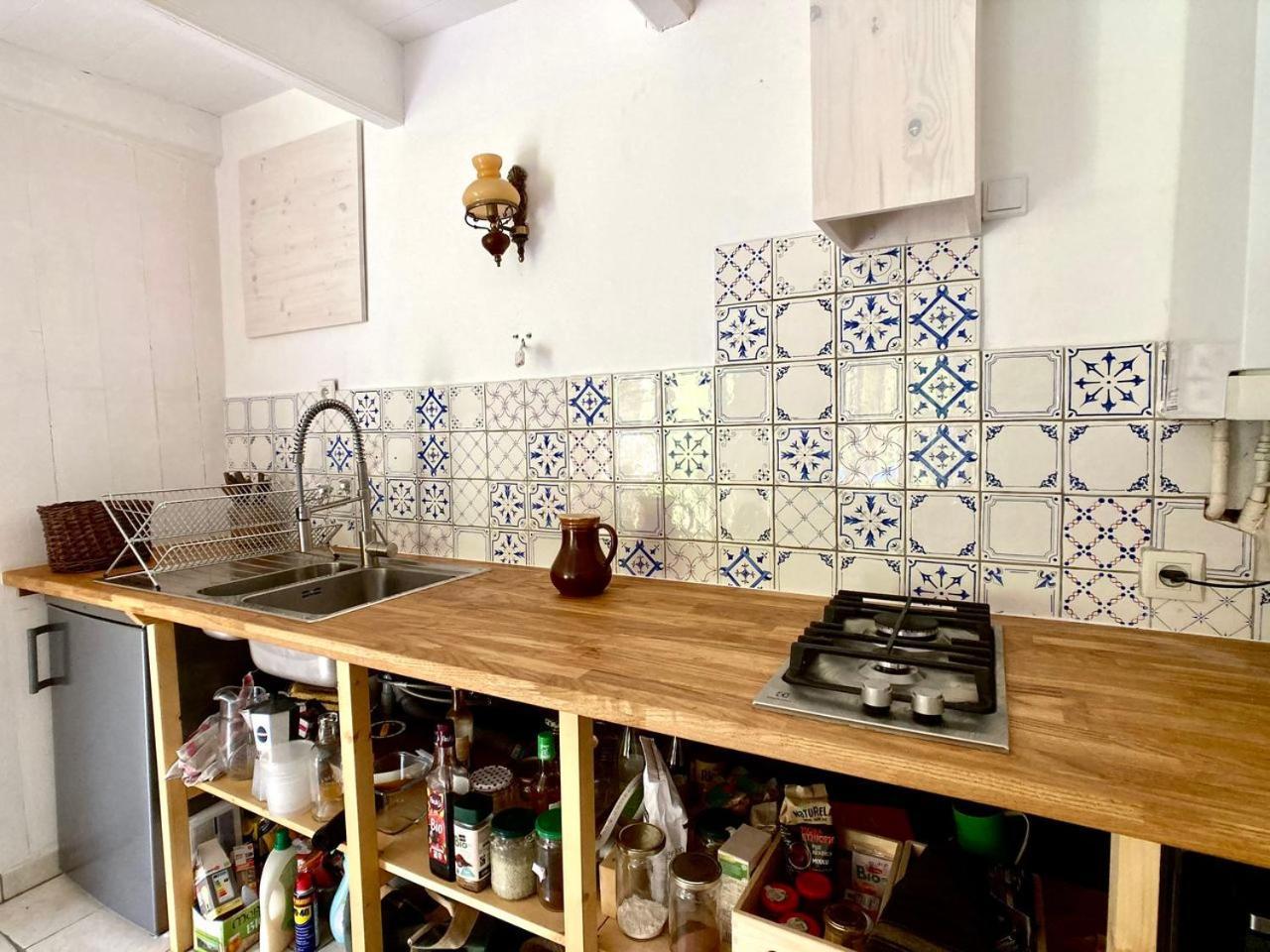 La Maison Bleue,Authenticite, Nature, Simplicite, 2-5 Personnes, Moelan Sur Mer المظهر الخارجي الصورة